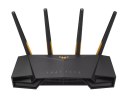 ASUS TUF Gaming AX4200 router bezprzewodowy 2,5 Gigabit Ethernet Dual-band (2.4 GHz/5 GHz) Czarny, Pomarańczowy