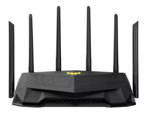 ASUS TUF Gaming AX6000 (TUF-AX6000) router bezprzewodowy Gigabit Ethernet Dual-band (2.4 GHz/5 GHz) Czarny