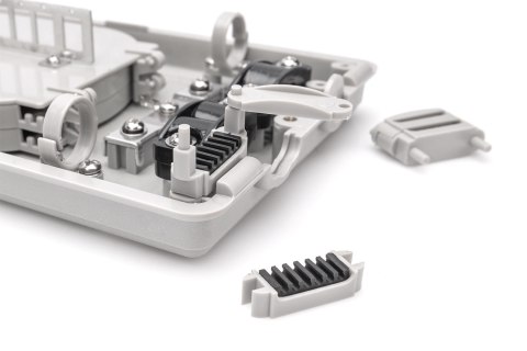 Digitus Przełącznica światłowodowa zewnętrzna FTTH 8x LC dplx (16 spawów), IP65