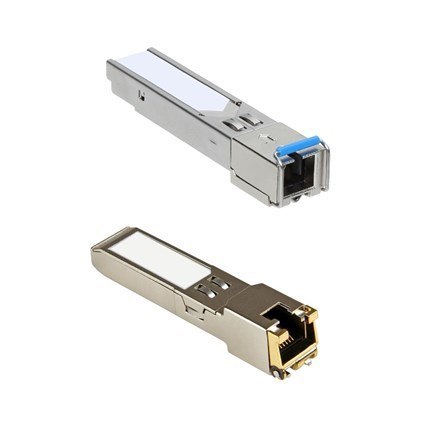 Sieci SOMI | Moduł nadawczo-odbiorczy SFP (mini-GBIC) | SFPCRJ451GG | Miedź | Złącze RJ45 | 10/100/1000 Mbit/s | Maksymalna odle