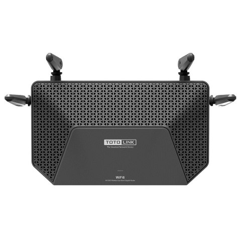 TOTOLINK X2000R router bezprzewodowy Gigabit Ethernet Dual-band (2.4 GHz/5 GHz) Czarny TOTOLINK X2000R router bezprzewodowy Gigabit Ethernet Dual-band (2.4 GHz/5 GHz) Czarny