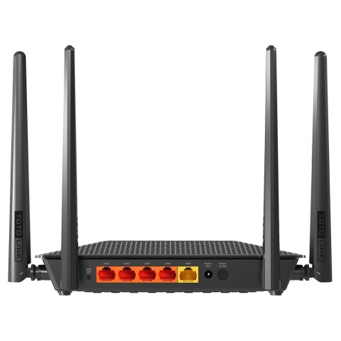 TOTOLINK X2000R router bezprzewodowy Gigabit Ethernet Dual-band (2.4 GHz/5 GHz) Czarny TOTOLINK X2000R router bezprzewodowy Gigabit Ethernet Dual-band (2.4 GHz/5 GHz) Czarny