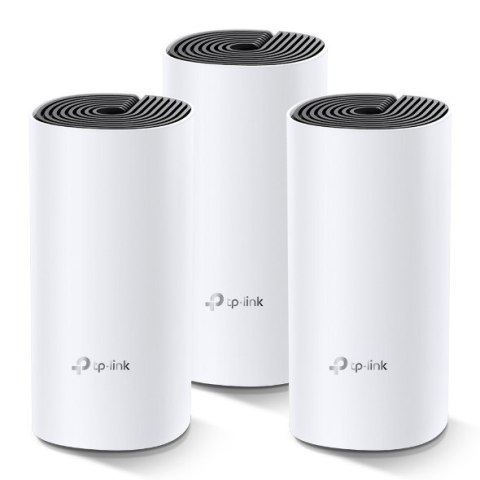 TP-Link Deco M4(3-pack) Dual-band (2.4 GHz/5 GHz) Wi-Fi 5 (802.11ac) Biały 2 Wewnętrzny TP-Link Deco M4(3-pack) Dual-band (2.4 GHz/5 GHz) Wi-Fi 5 (802.11ac) Biały 2 Wewnętrzny