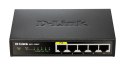 D-Link DES-1005P - Niezarządzany - L2 - Fast Ethernet (10/100) - Pełny dupleks - Power over Ethernet (PoE)