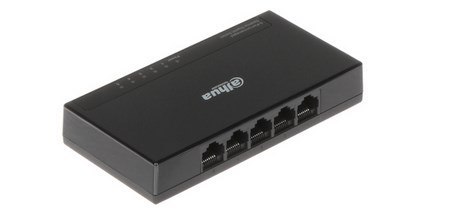 Dahua Technology Access PFS3005-5GT-V2 Nie zarządzany L2 Gigabit Ethernet (10/100/1000) Czarny