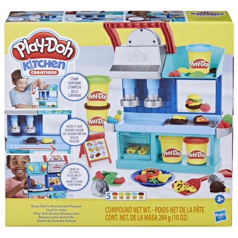 Play-Doh Kuchnia Kreacje Zestaw Restauracja Szefa Play-Doh Kuchnia Kreacje Zestaw Restauracja Szefa