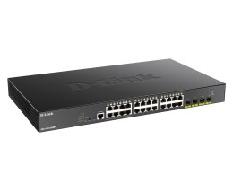 Przełącznik D-Link DGS-1250-28XMP E DGS125028XMP - Przełącznik - Światłowód