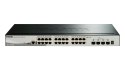 Przełącznik D-Link DGS-1250-28XMP E DGS125028XMP - Przełącznik - Światłowód