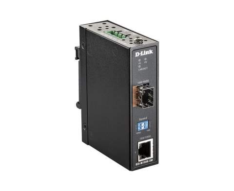 Przemysłowy konwerter mediów SFP/SFP - 1G Ethernet Przemysłowy konwerter mediów SFP/SFP - 1G Ethernet