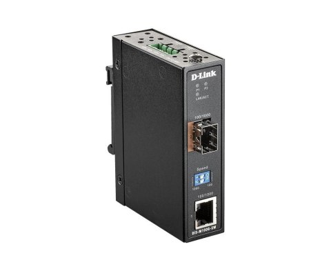 Przemysłowy konwerter mediów SFP/SFP - 1G Ethernet Przemysłowy konwerter mediów SFP/SFP - 1G Ethernet