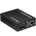 Qoltec Dwukierunkowy Media Konwerter SWITCH Ethernet 1x RJ45 1x SFP| 1000Mb/s | 5V