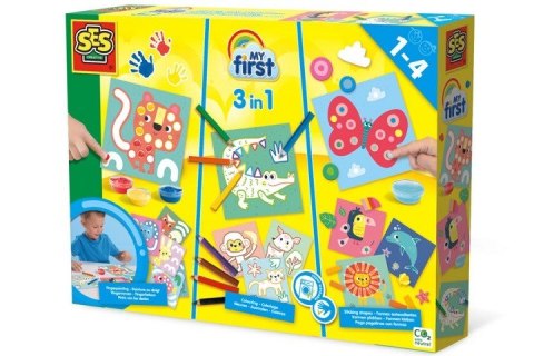 SES Creative My First 14489 kolorowanka Zestaw kolorowanek SES Creative My First 14489 kolorowanka Zestaw kolorowanek