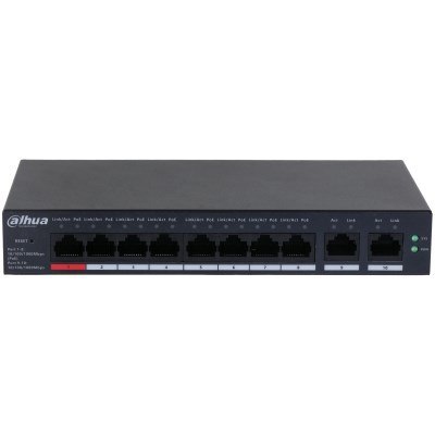 SWITCH POE CS4010-8GT-110 8-PORTOWY DAHUA