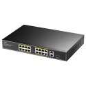 Switch CUDY FS1018PS1 16-Port 10/100M PoE+ 190W 2xGbE 1xSFP