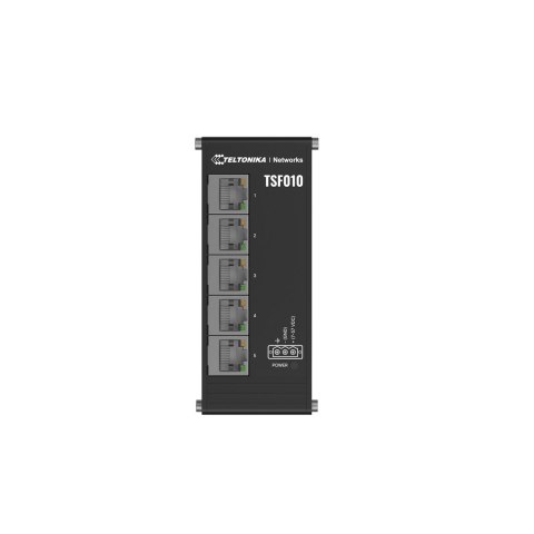 Teltonika TSF010 | Switch | 5x RJ45 100Mb/s, IP30 Teltonika TSF010 | Switch | 5x RJ45 100Mb/s, IP30
