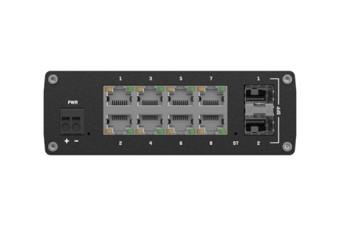 Teltonika TSW212 Zarządzany L2 Gigabit Ethernet (10/100/1000) Czarny Teltonika TSW212 Zarządzany L2 Gigabit Ethernet (10/100/1000) Czarny