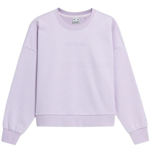 Bluza damska 4F jasny fiolet H4L22 BLD023 52S XL Bluza damska 4F jasny fiolet H4L22 BLD023 52S XL