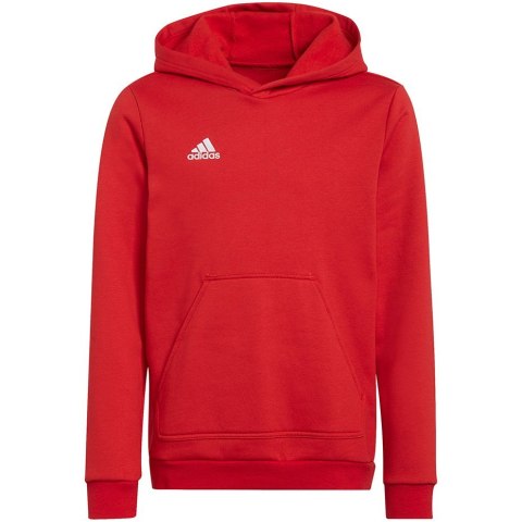 Bluza dla dzieci adidas Entrada 22 Hoody czerwona H57566 164cm Bluza dla dzieci adidas Entrada 22 Hoody czerwona H57566 164cm