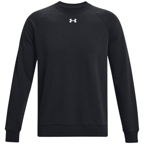 Bluza męska Under Armour Rival Fleece Crew czarna 1379755 001 Bluza męska Under Armour Rival Fleece Crew czarna 1379755 001