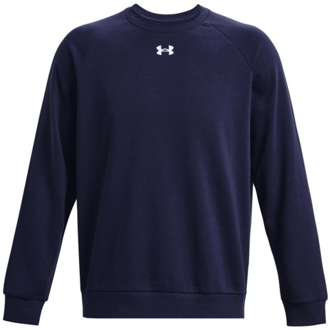 Bluza męska Under Armour Rival Fleece Crew granatowa 1379755 410 S Bluza męska Under Armour Rival Fleece Crew granatowa 1379755 410 S