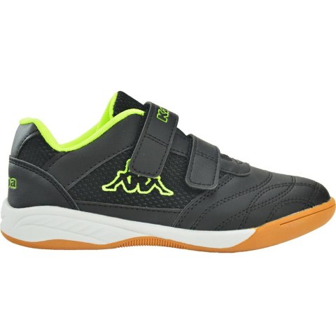 Buty dla dzieci Kappa Kickoff K czarno-żółte 260509K 1140 25 Buty dla dzieci Kappa Kickoff K czarno-żółte 260509K 1140 25