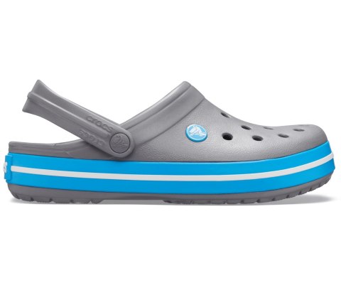 Crocs Crocband Chodaki Unisex Szary, Niebieski, Biały Crocs Crocband Chodaki Unisex Szary, Niebieski, Biały