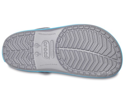Crocs Crocband Chodaki Unisex Szary, Niebieski, Biały Crocs Crocband Chodaki Unisex Szary, Niebieski, Biały