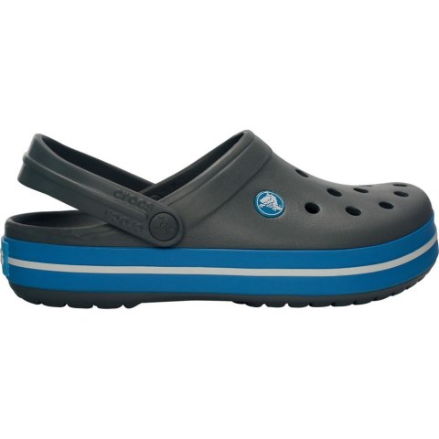 Crocs Crocband Chodaki Unisex Szary, Niebieski, Biały Crocs Crocband Chodaki Unisex Szary, Niebieski, Biały