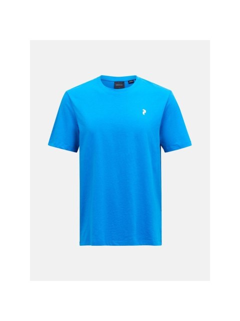 Koszulka z nadrukiem Peak Performance Explore Graphic Tee - brilliant blue rozmiar: m Koszulka z nadrukiem Peak Performance Explore Graphic Tee - brilliant blue rozmiar: m
