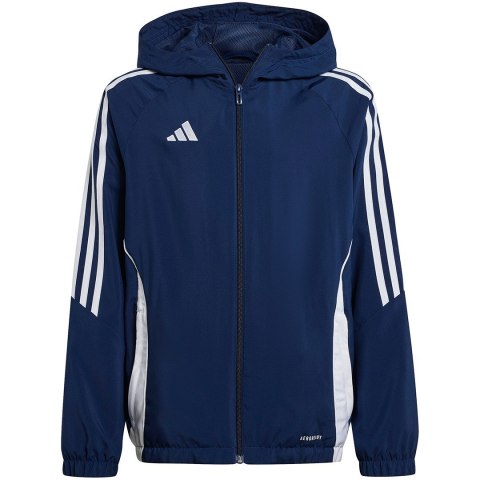 Kurtka dla dzieci adidas Tiro 24 granatowa IM8797 116cm Kurtka dla dzieci adidas Tiro 24 granatowa IM8797 116cm