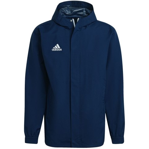 Kurtka męska adidas Entrada 22 All Weather Jacket granatowa IK4011 XS Kurtka męska adidas Entrada 22 All Weather Jacket granatowa IK4011 XS