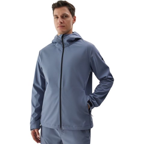 Kurtka męska softshell 4F M283 denim 4FWAW24TSOFM283 32S L Kurtka męska softshell 4F M283 denim 4FWAW24TSOFM283 32S L