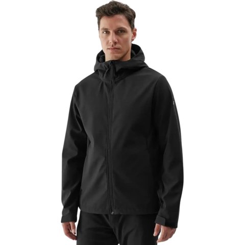 Kurtka męska softshell 4F M283 głęboka czerń 4FWAW24TSOFM283 20S M Kurtka męska softshell 4F M283 głęboka czerń 4FWAW24TSOFM283 20S M