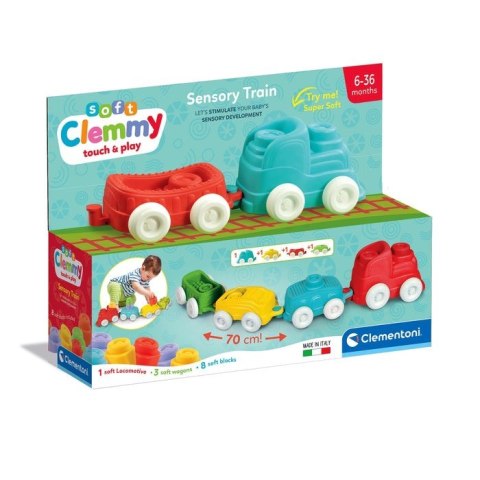 Clementoni Clemmy Pociąg Sensoryczny Clementoni Clemmy Pociąg Sensoryczny