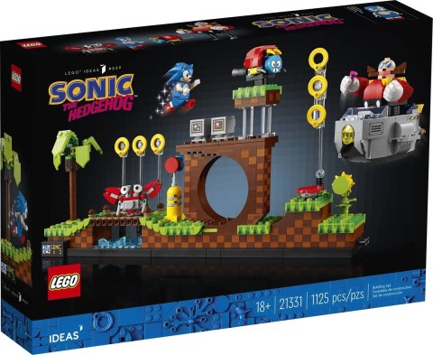 LEGO Ideas 21331 Sonic the Hedgehog - Strefa Zielonego Wzgórza LEGO Ideas 21331 Sonic the Hedgehog - Strefa Zielonego Wzgórza