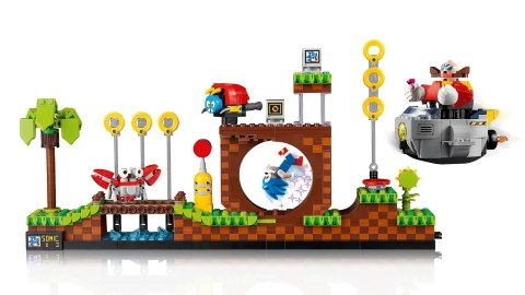 LEGO Ideas 21331 Sonic the Hedgehog - Strefa Zielonego Wzgórza LEGO Ideas 21331 Sonic the Hedgehog - Strefa Zielonego Wzgórza