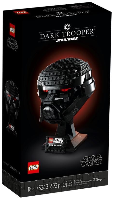 LEGO Star Wars 75343 Dark Trooper Helm LEGO Star Wars 75343 Dark Trooper Helm