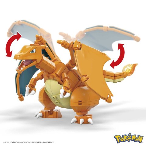 MEGA Charizard Pokemon do zbudowania GWY77 p6 MATTEL MEGA Charizard Pokemon do zbudowania GWY77 p6 MATTEL