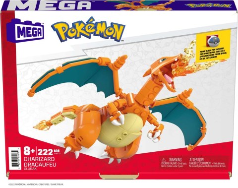 MEGA Charizard Pokemon do zbudowania GWY77 p6 MATTEL MEGA Charizard Pokemon do zbudowania GWY77 p6 MATTEL