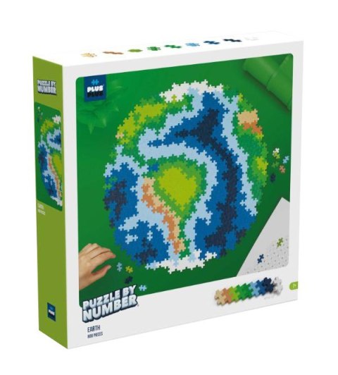 Plus-Plus Earth Puzzle klocki 800 szt. Glob Plus-Plus Earth Puzzle klocki 800 szt. Glob
