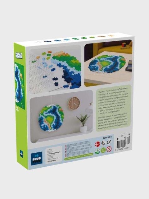 Plus-Plus Earth Puzzle klocki 800 szt. Glob Plus-Plus Earth Puzzle klocki 800 szt. Glob