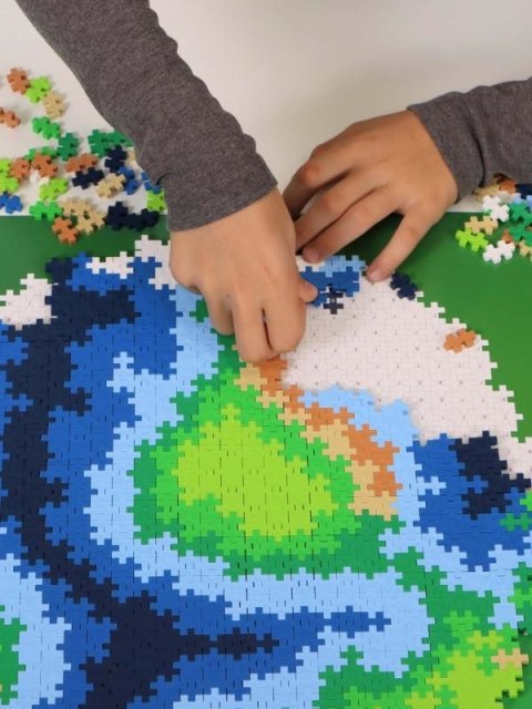 Plus-Plus Earth Puzzle klocki 800 szt. Glob Plus-Plus Earth Puzzle klocki 800 szt. Glob