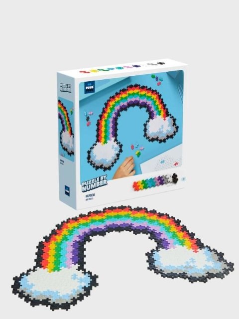 Plus-Plus Puzzle By Number Tęcza 500 Elementów Plus-Plus Puzzle By Number Tęcza 500 Elementów