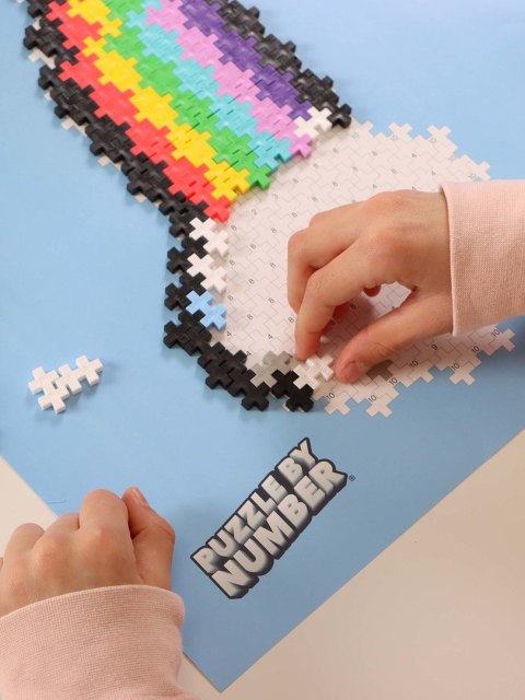 Plus-Plus Puzzle By Number Tęcza 500 Elementów Plus-Plus Puzzle By Number Tęcza 500 Elementów