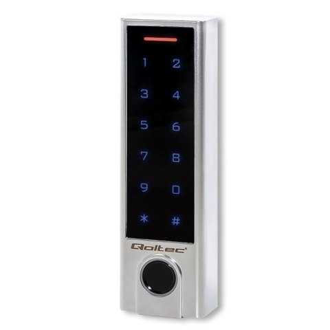 QOLTEC ZAMEK SZYFROWY DOTYKOWY TITAN Z CZYTNIKIEM LINII PAPILARNYCH | RFID | BT 4.0 | KOD | KARTA | BRELOK | DZWANEK | IP68 QOLTEC ZAMEK SZYFROWY DOTYKOWY TITAN Z CZYTNIKIEM LINII PAPILARNYCH | RFID | BT 4.0 | KOD | KARTA | BRELOK | DZWANEK | IP68