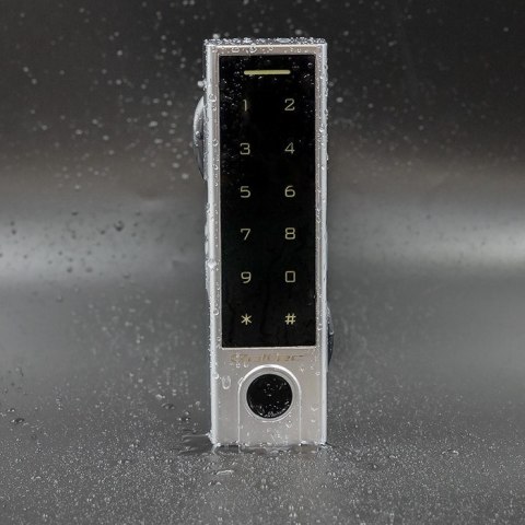 QOLTEC ZAMEK SZYFROWY DOTYKOWY TITAN Z CZYTNIKIEM LINII PAPILARNYCH | RFID | BT 4.0 | KOD | KARTA | BRELOK | DZWANEK | IP68 QOLTEC ZAMEK SZYFROWY DOTYKOWY TITAN Z CZYTNIKIEM LINII PAPILARNYCH | RFID | BT 4.0 | KOD | KARTA | BRELOK | DZWANEK | IP68