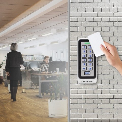 QOLTEC ZAMEK SZYFROWY TRITON Z CZYTNIKIEM RFID | KOD | KARTA | BRELOK | IP68 | EM QOLTEC ZAMEK SZYFROWY TRITON Z CZYTNIKIEM RFID | KOD | KARTA | BRELOK | IP68 | EM