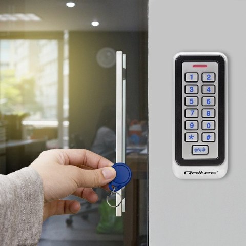 QOLTEC ZAMEK SZYFROWY TRITON Z CZYTNIKIEM RFID | KOD | KARTA | BRELOK | IP68 | EM QOLTEC ZAMEK SZYFROWY TRITON Z CZYTNIKIEM RFID | KOD | KARTA | BRELOK | IP68 | EM