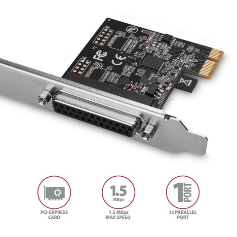 Axagon PCEA-P1N adapter Wewnętrzny Równoległy Axagon PCEA-P1N adapter Wewnętrzny Równoległy