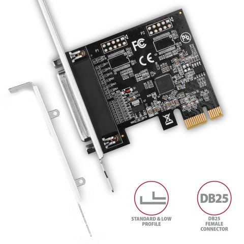 Axagon PCEA-P1N adapter Wewnętrzny Równoległy Axagon PCEA-P1N adapter Wewnętrzny Równoległy